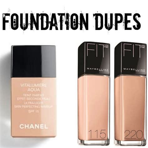 chanel aqua foundation dupe|Chanel lipstick dupes.